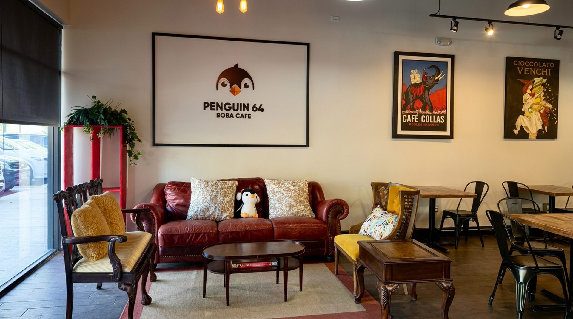 The penguin corner