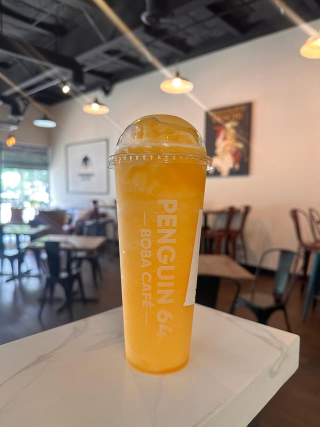 Orange Slushy.
