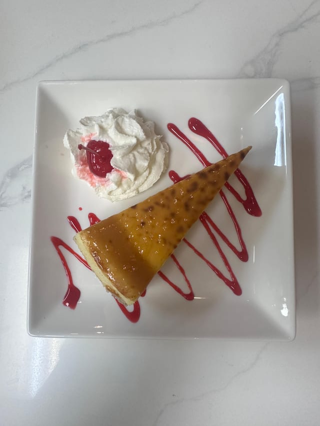 Creme Brulee Cheese Cake.