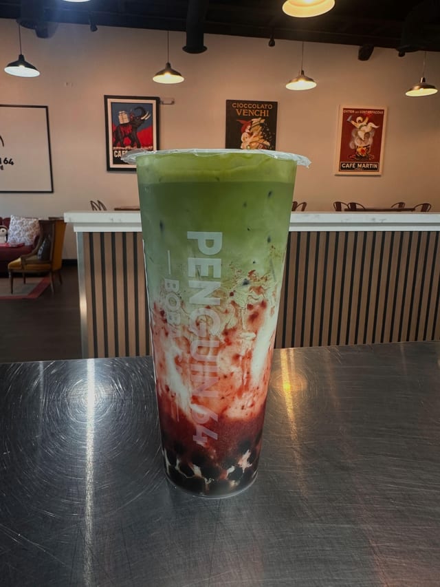 Strawberry Matcha.