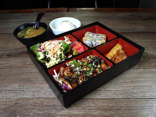 Eel Unagi Bento.