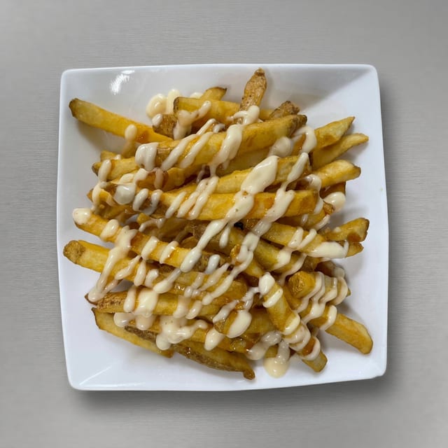 Fries with Mayo & Teriyaki.