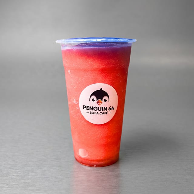 Pomegranate Slushy.